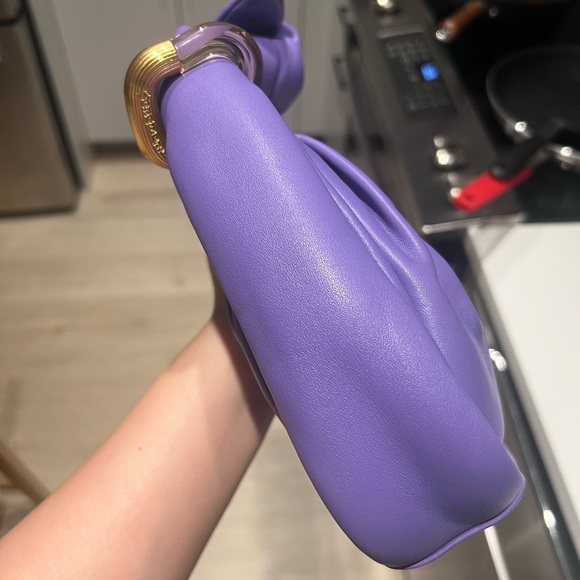 RARE！Songmont small wonton handbag in purple NWOT - Picture 8 of 10